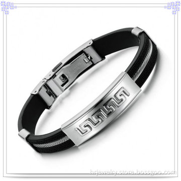Silicone Bracelet Rubber Bracelet for Wrist Band (HR3080)